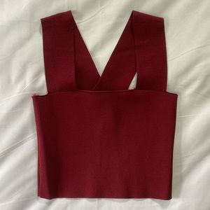 SEEK BANDAGE CROPPED TANK